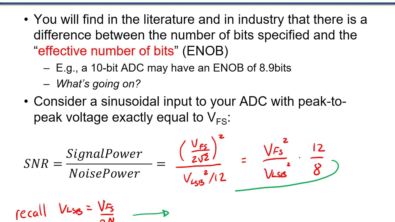 ECE203 - Lecture 12: Low-Power ADCs