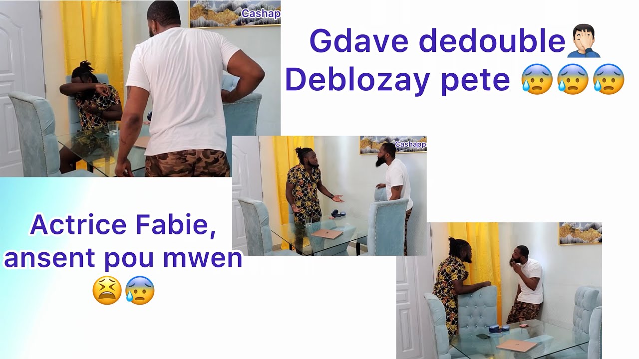 Prank/ Gdave dedouble lè li aprann map kouche ak Fabie e li ansent pou mwen 😰😔… Deblozay pete😫…