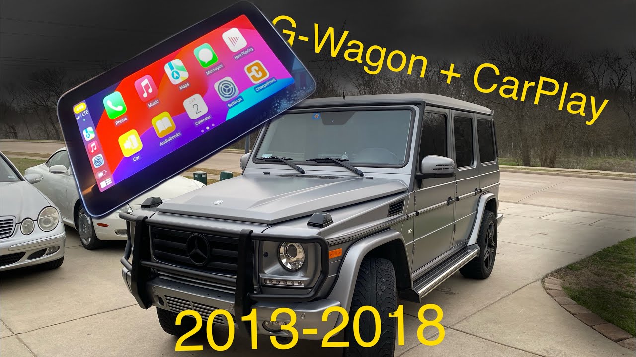 G-Wagon Apple CarPlay Screen Install