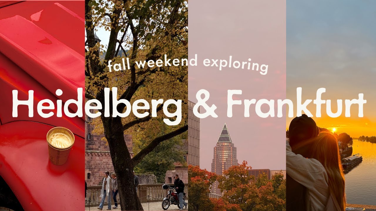 Last weekend in Germany: Heidelberg & Frankfurt