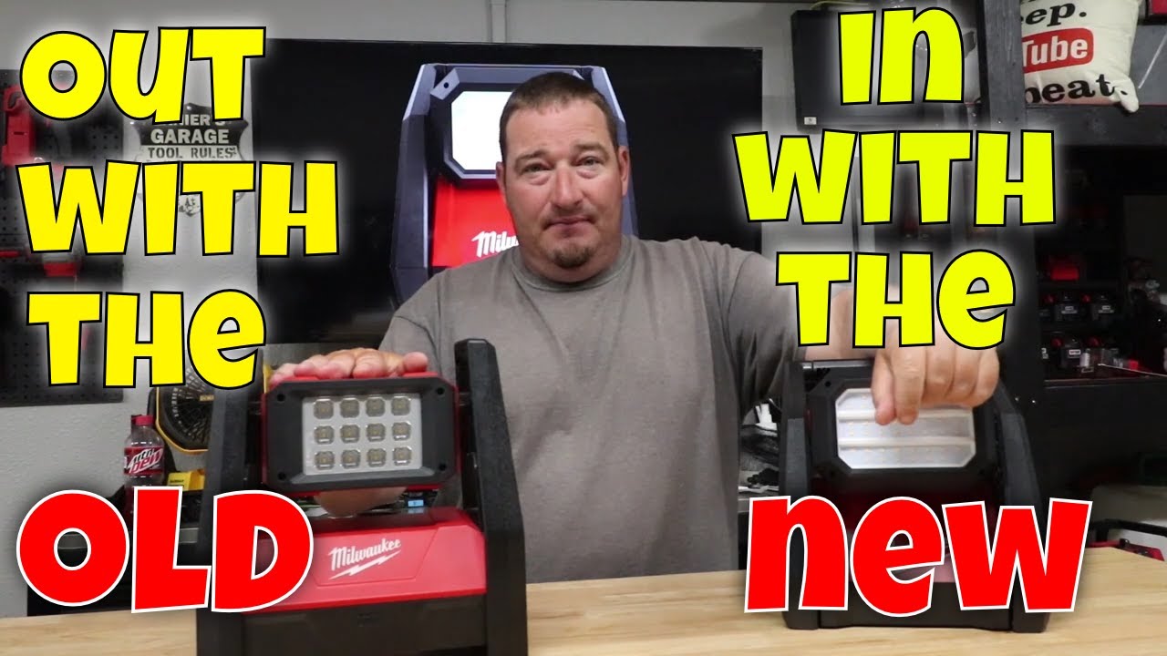 New Milwaukee M18 Rover Light (Flood Light) 2366-20 and Comparison