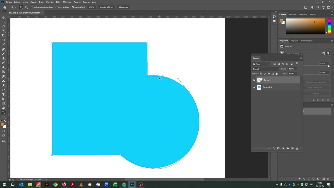 10.Photoshop / Outil plume