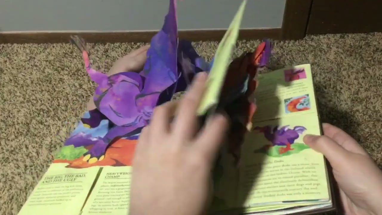 My Pop-Up Book Collection: Encyclopedia Prehistorica Mega-Beasts