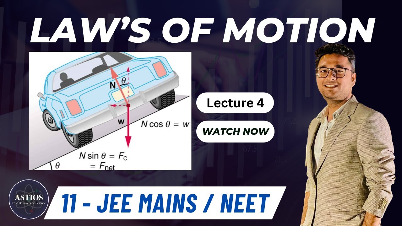 Laws of Motion 4.4 || Class 11 || JEE MAIN || NEET