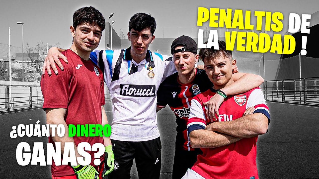 Le has sido INFIEL a tu NOVIA? PENALTIS DE LA VERDAD con TIKTOKERS