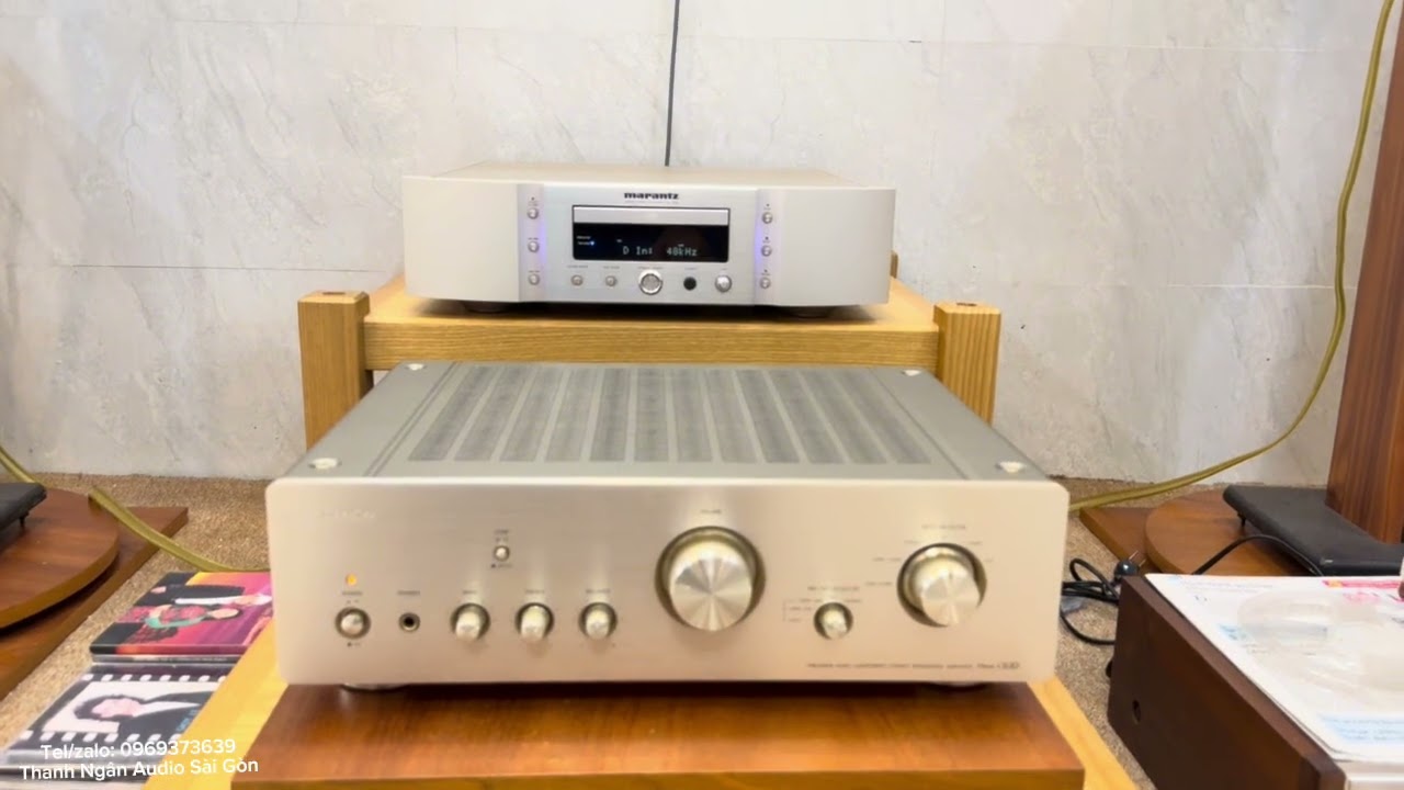 Ampli Denon PMA-S10 đánh với cặp loa hi-end ELAC BS-243LE | 0969373639