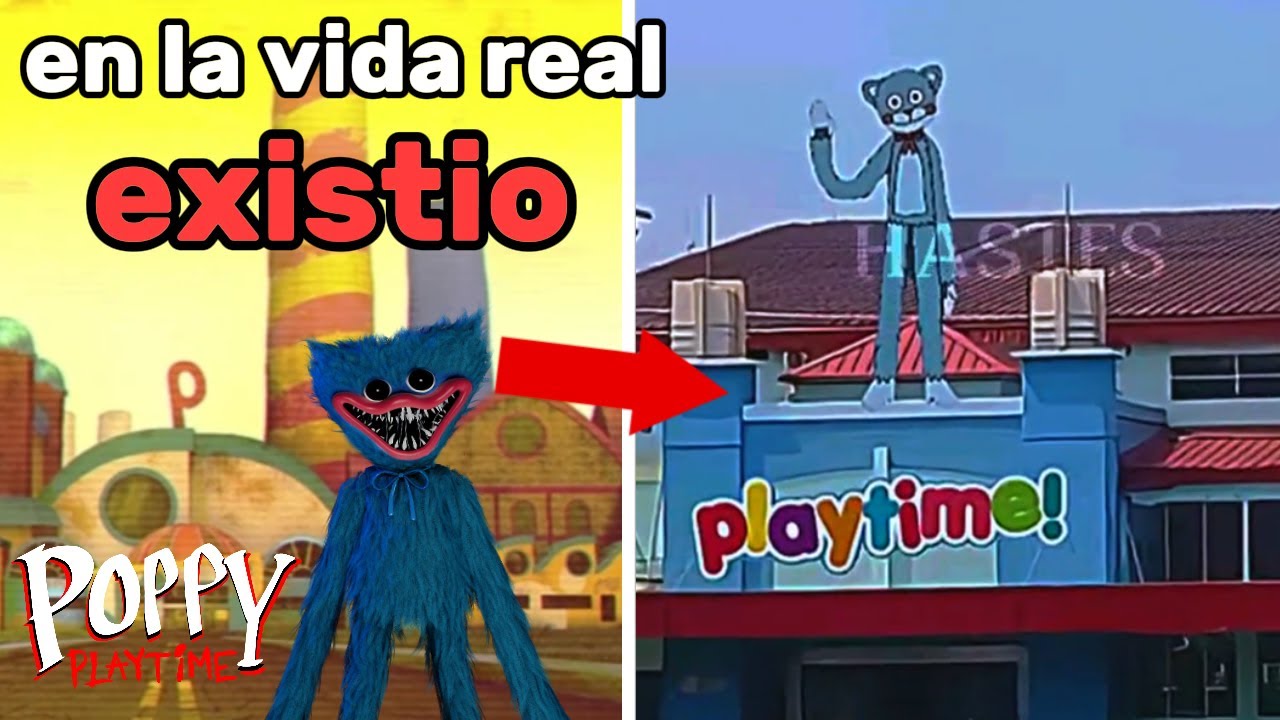 POPPY PLAYTIME EXISITIO EN LA VIDA REAL ? - poppy playtime 4