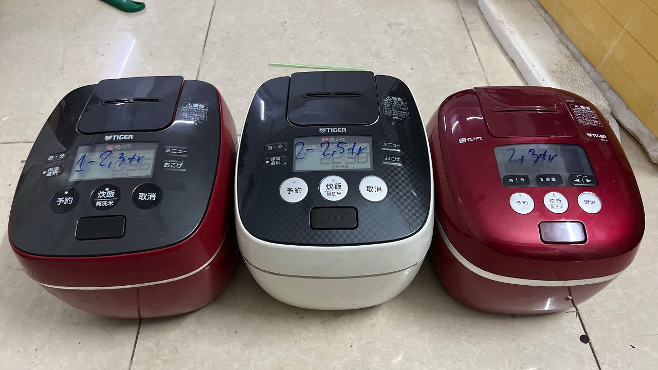 B&Aacute;O GI&Aacute; l&ocirc; nồi tiger &aacute;p suất 2 bi đ&egrave;n LED | nồi nấu cơm ch&aacute;y ngon nhất | bếp nhật