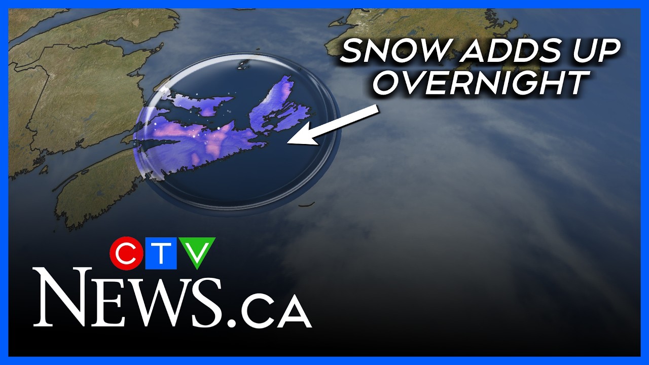 Heavy snow shifts east Wednesday night