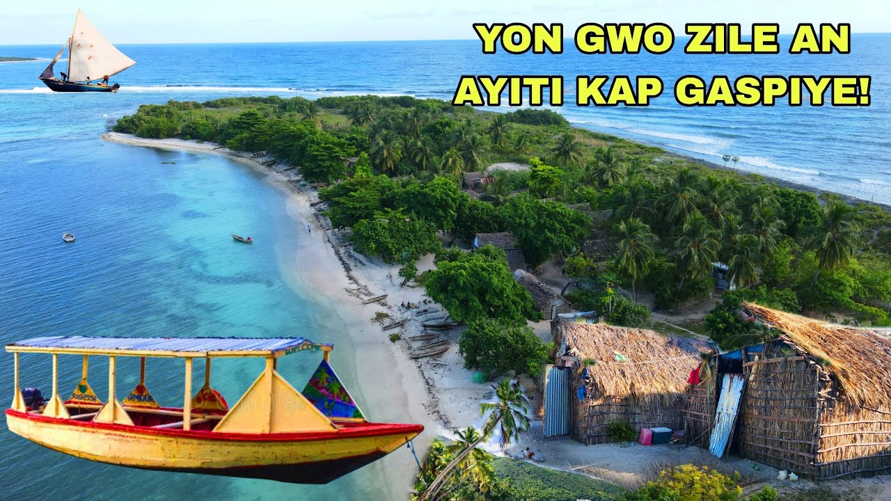 An Al Vizite Youn Nan Pi Gwo Zile An Haïti, Se Yon Bijou Touristik, Men Sam Dekouvri Sou Zile Sa a