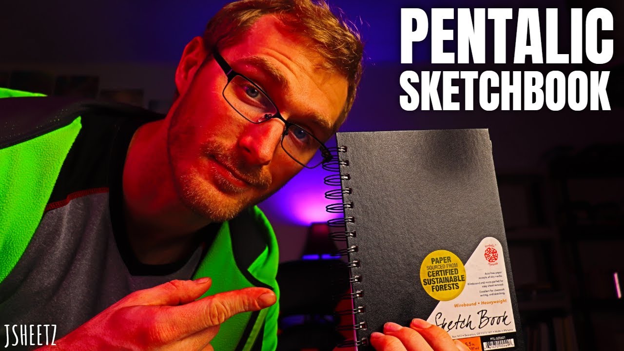 Becoming One With The Doodle | JSheetz Draws In Pentalic Sketchbook