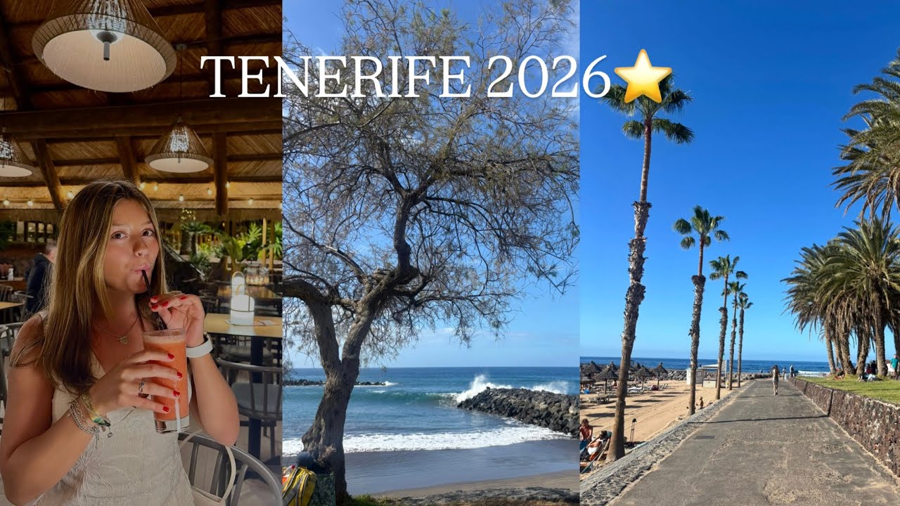 Tenerife Vlog ~ winter sun 👙💛