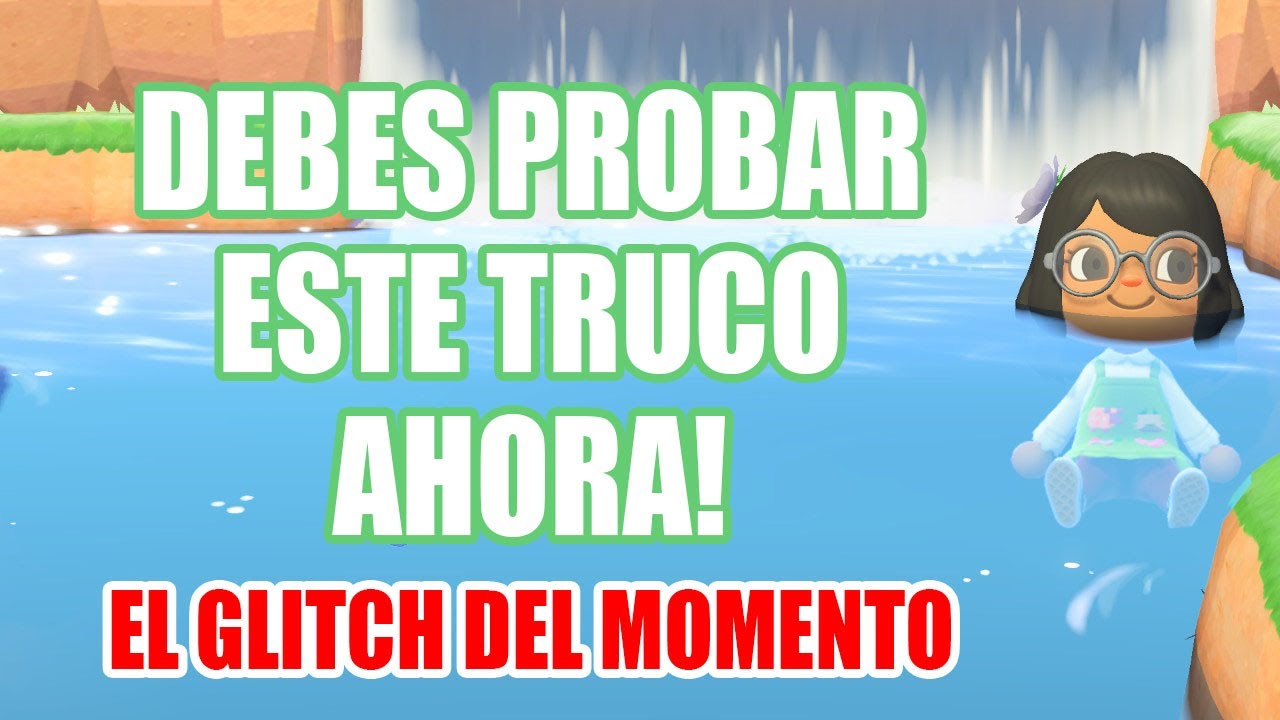 EL NUEVO TRUCO PARA ENTRAR EN LOS RÍOS DE ANIMAL CROSSING NEW HORIZONS -NUEVO GLITCH NINTENDO SWITCH