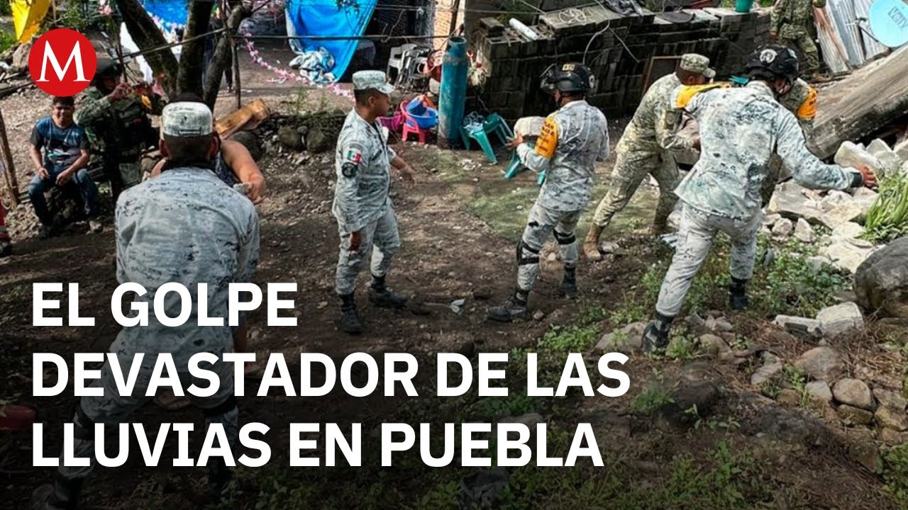 Damnificados de Puebla y Veracruz piden ayuda por más de 100 desaparecidos tras inundaciones