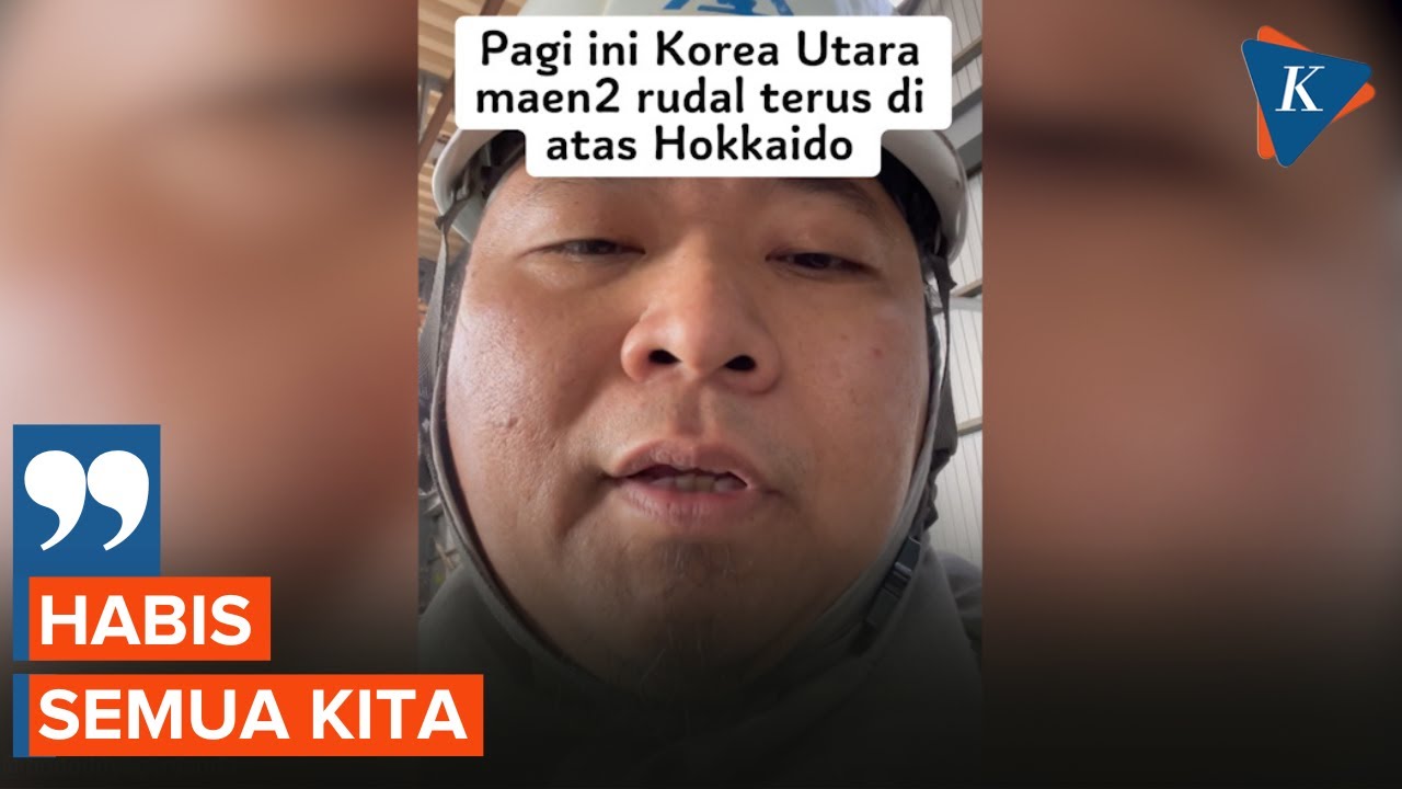 WNI di Jepang Ketakutan Saat Rudal Korut Melintas: Habis Semua