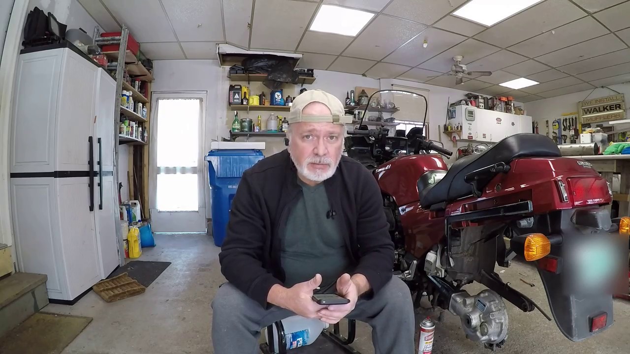 1987 ZG1000 Rear Work
