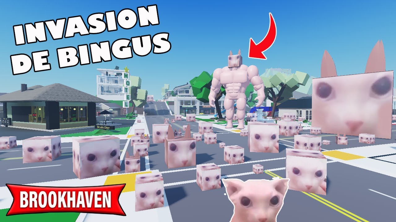 QUE PASARÍA SI PONGO 100 BINGUS EN BROOKHAVEN? ( ROBLOX )