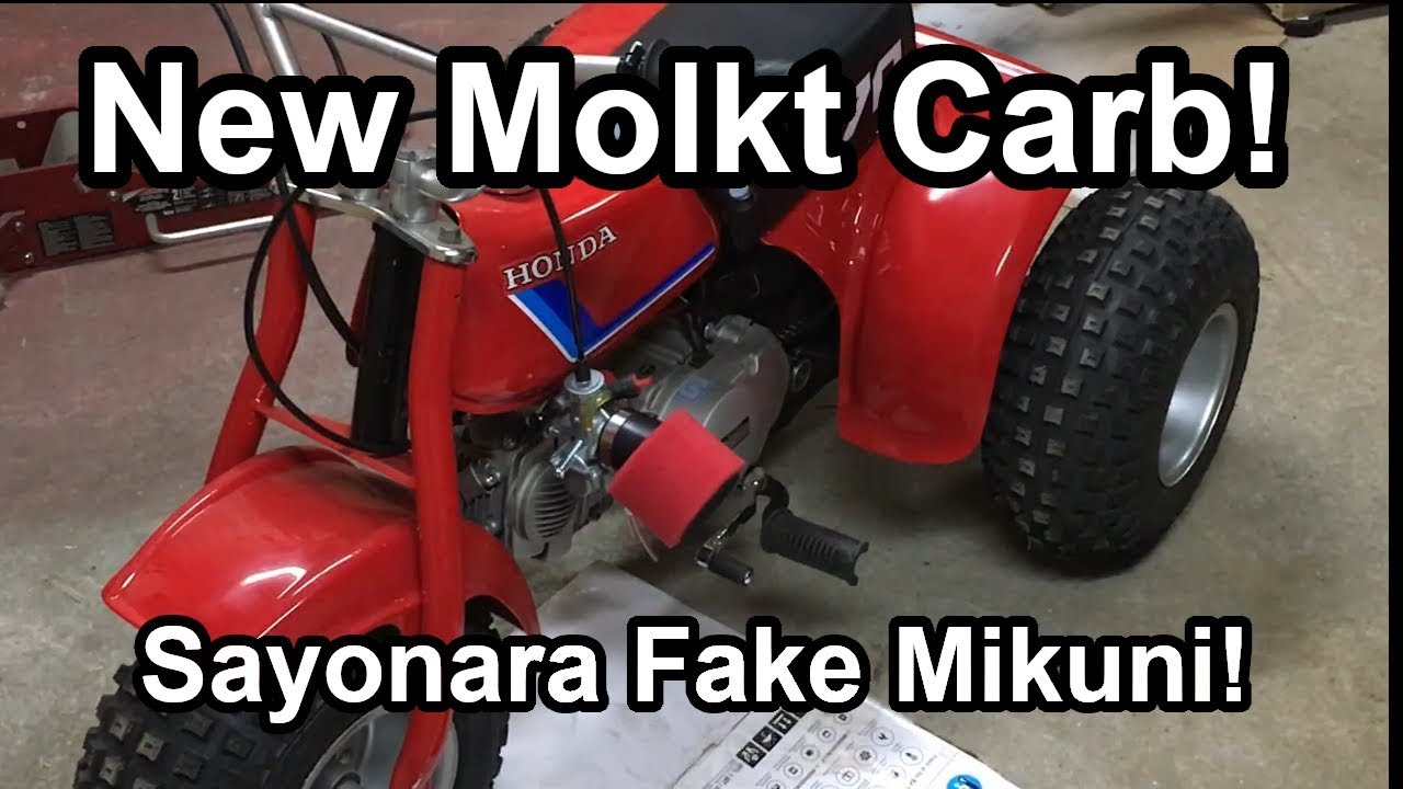 1983 Honda ATC70 YX140 Molkt Carburetor Swap