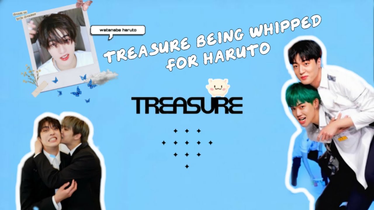 TREASURE MEMBERS BEING WHIPPED FOR HARUTO 💙│はると,ハルト