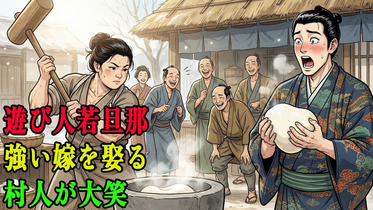 鼻持ちならぬ若旦那が賭けに負けて土地を失い、「デブ嫁」を娶らされた｜野談｜伝説｜昔話｜説話｜民話