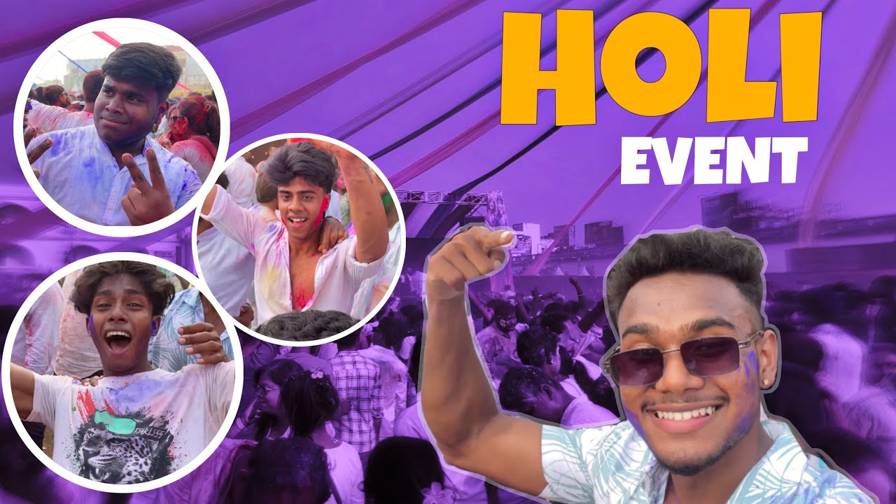 THE HOLI VLOG - Best Holi Celebration in Agartala