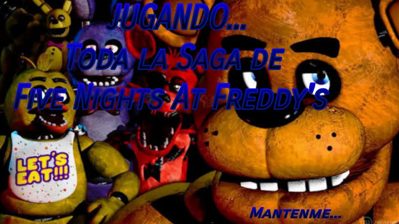 Toda la Saga de Fnaf en directo!? #fnaf #live #vtuber #gameplay #terror