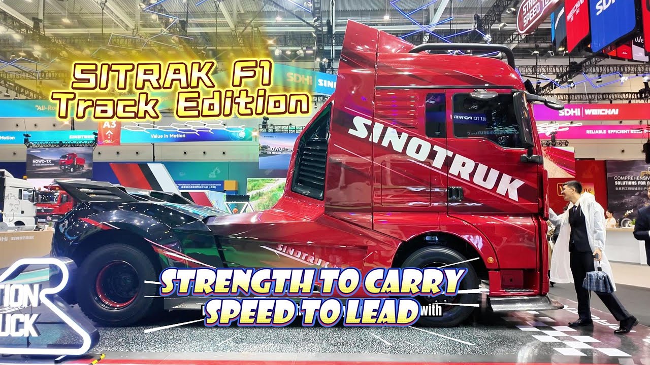 Sinotruk SITRAK F1 Track Edition: Where Power Meets F1 Speed