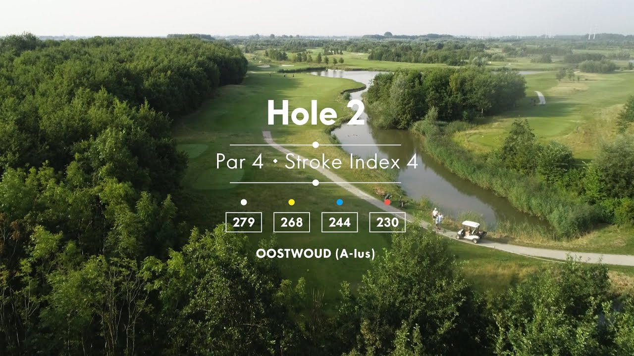 Golfbaan Bentwoud - OOSTWOUD - HOLE 2