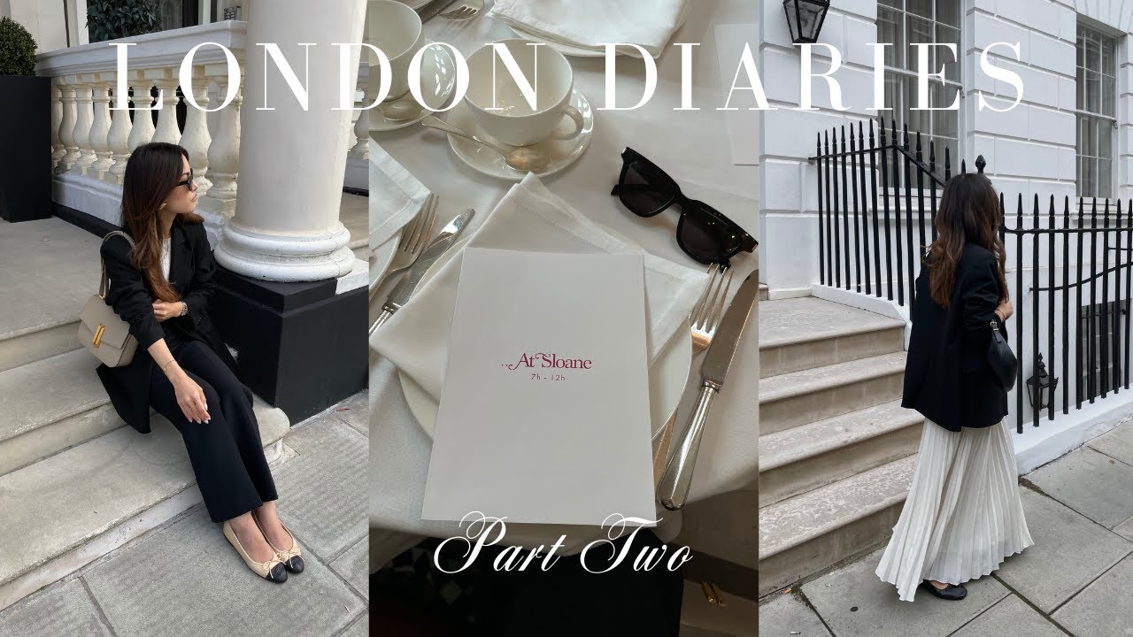 LONDON DIARIES | Breakfast in Chelsea, Harrod's, Kensington walks, coffee in Marylebone & more!