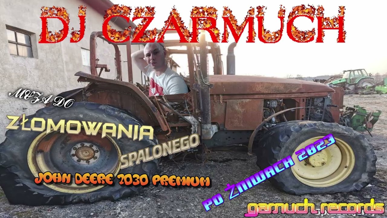 MUZA DO ZŁOMOWANIA SPALONEGO JOHN DEERE 7030 PREMIUM PO ŻNIWACH 2023 *Za dużo miodu*