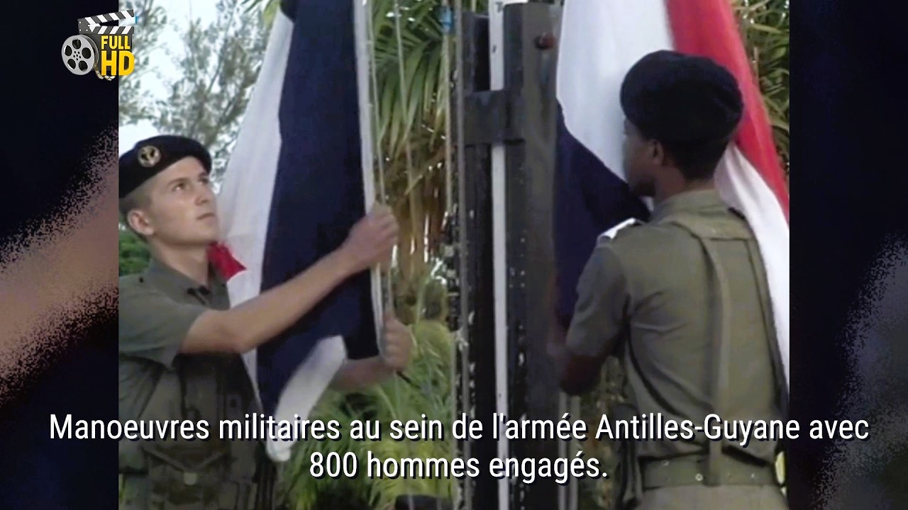 Les grandes manoeuvres militaires au sein de l'armée Antilles-Guyane avec 800 hom' engagés en Guyane