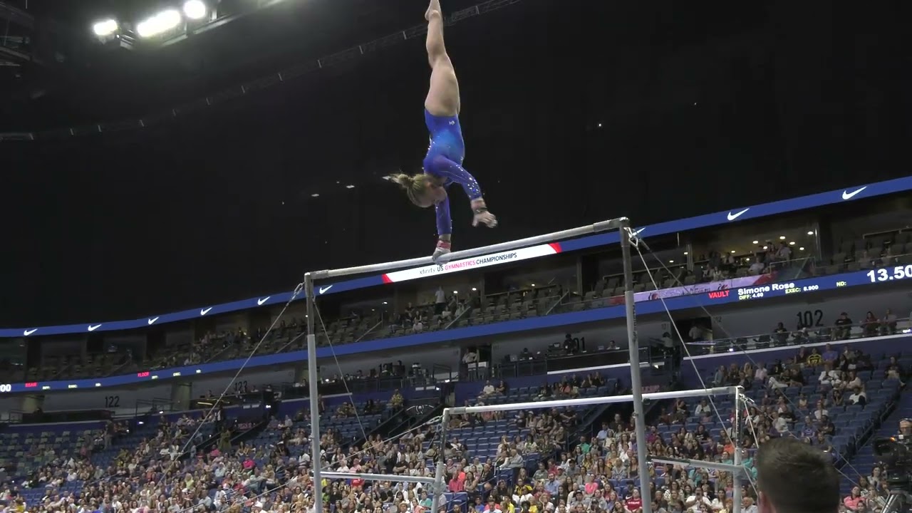 Joscelyn Roberson -  Uneven Bars  - 2025 Xfinity US Championships -  Senior Women Day 1