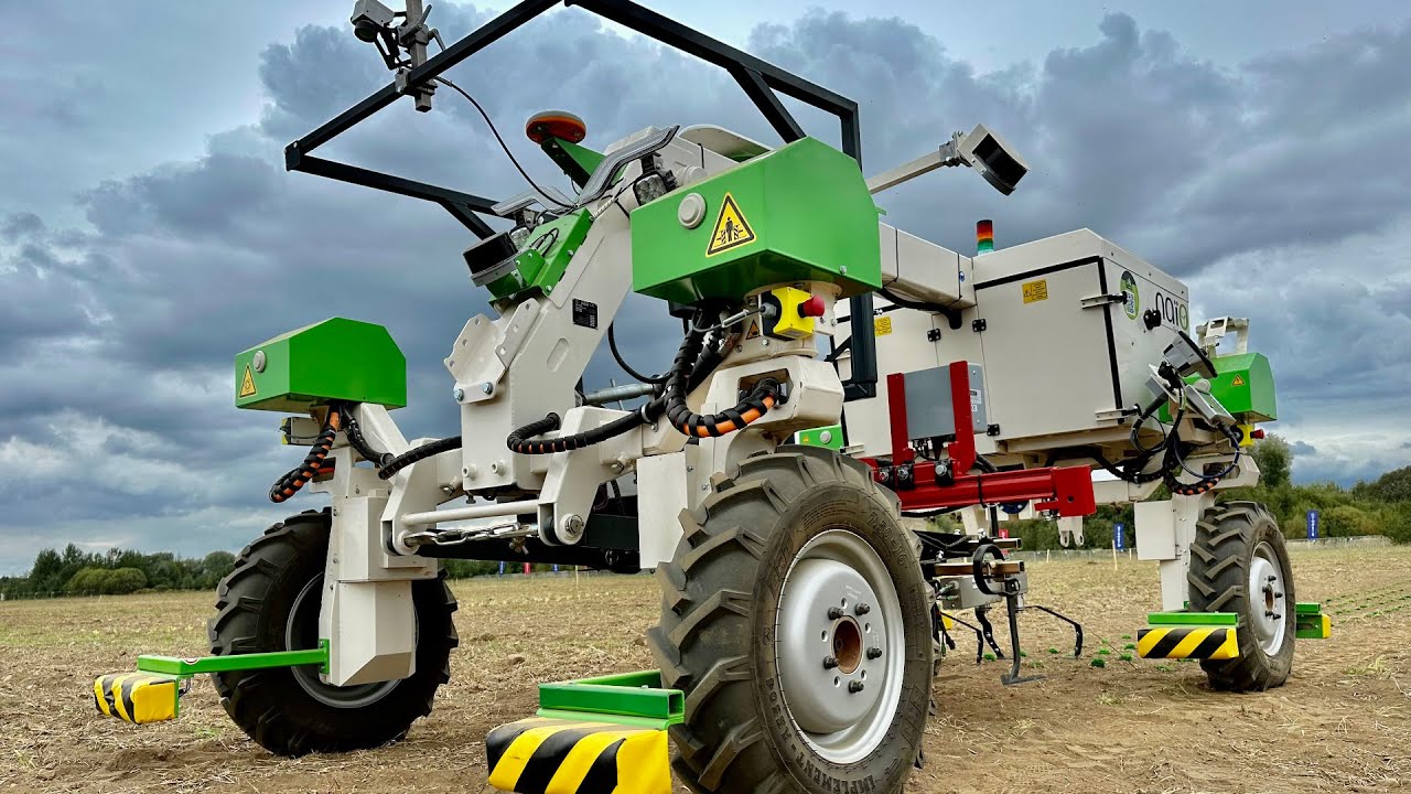 Autonomiczny robot do siania, pielenia i innych prac uprawowych. Naio ORIO dla rolników