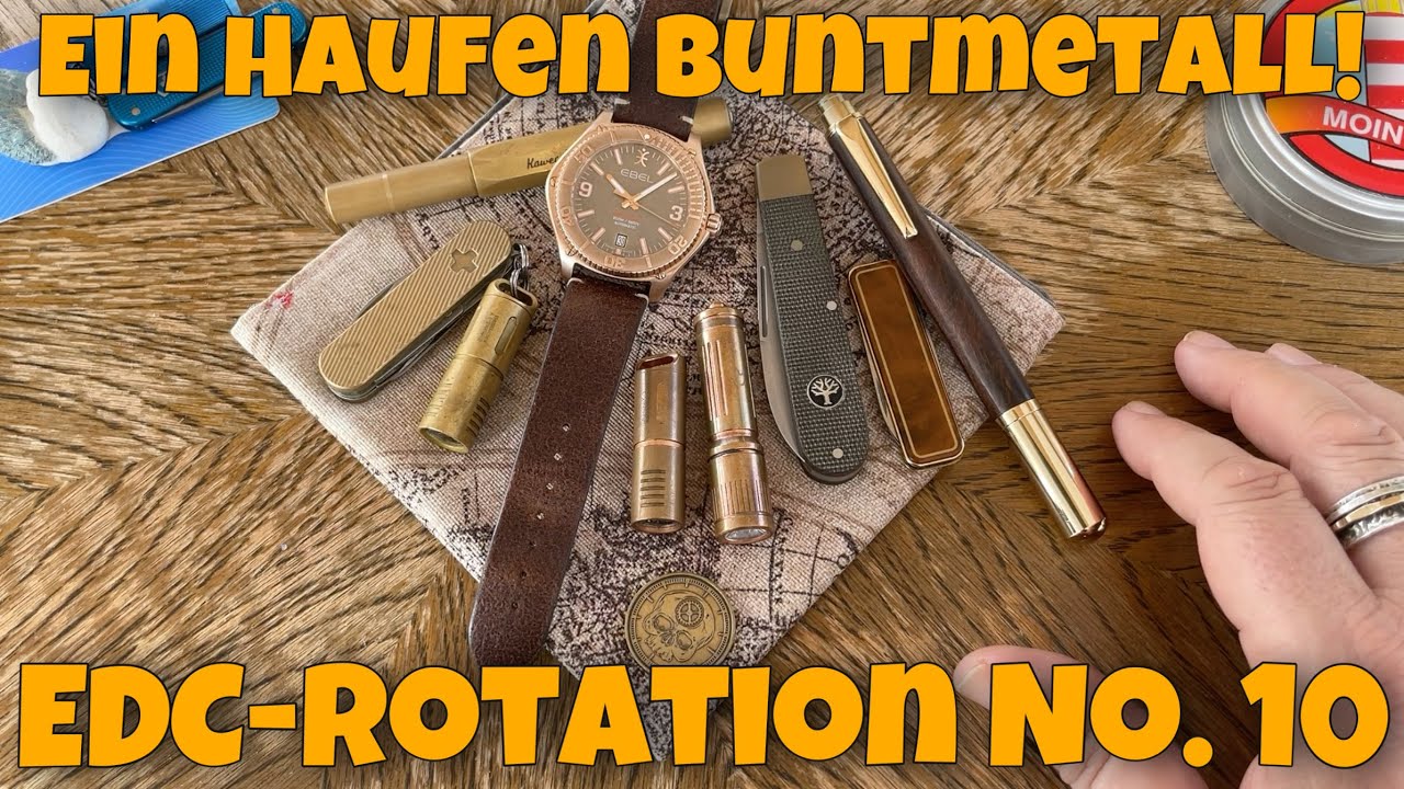 🚨 EIN HAUFEN BUNTMETALL ‼️ EDC-ROTATION NO. 10 FEAT. BÖKER BARLOW PRIME EXPEDITION 🚨