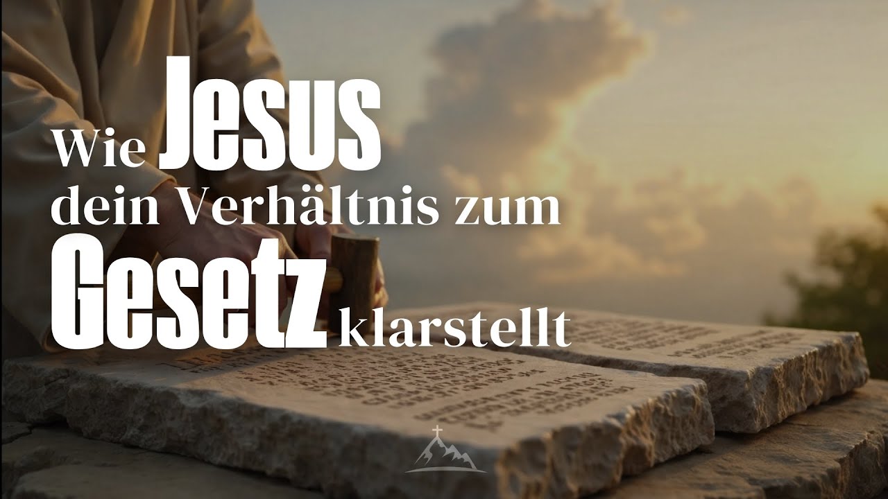 Matthäus 5,17-20 | Wie Jesus dein Verhältnis zum Gesetz klarstellt | BERG Gießen