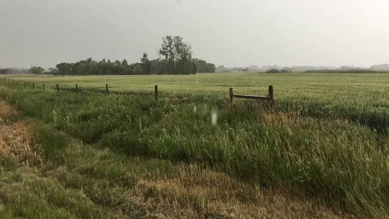 Prairie Rain Storm in HD Slow Motion