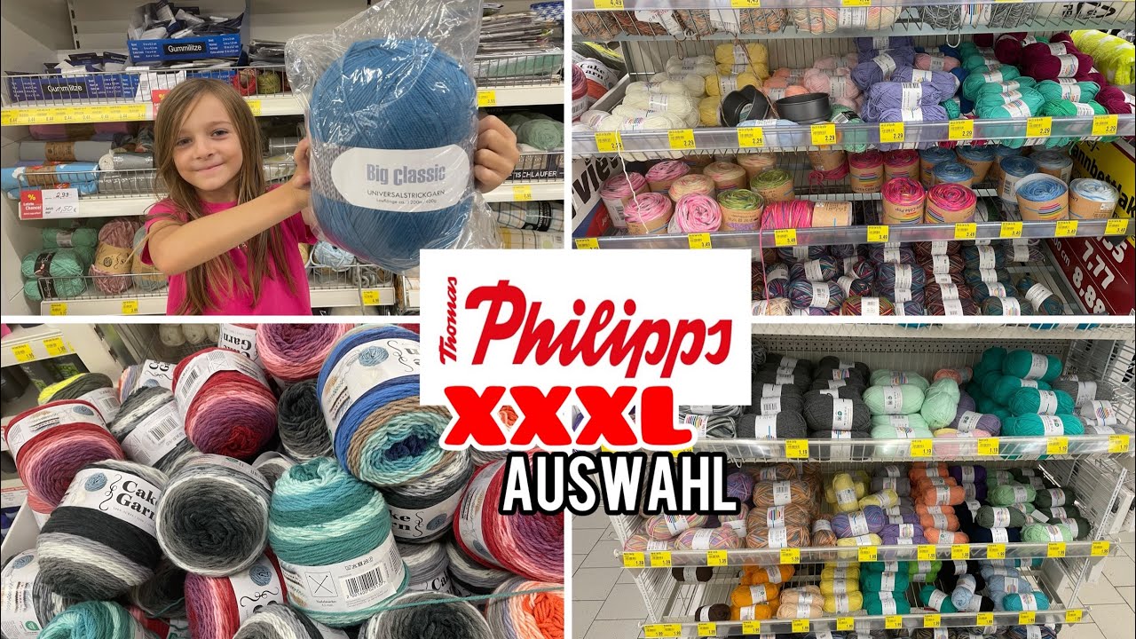 XXXL THOMAS PHILIPPS HAUL 🧶MEGA AUSWAHL | WOLLE GARN | Marycrochet