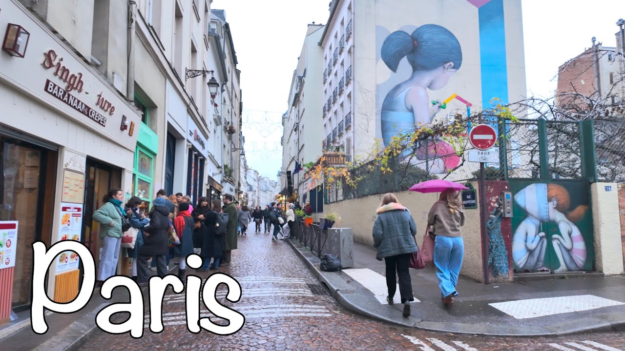 Paris, France - Morning walk in Paris, Louvre Museum, Quartier Latin ⎮ Paris Winter 2025