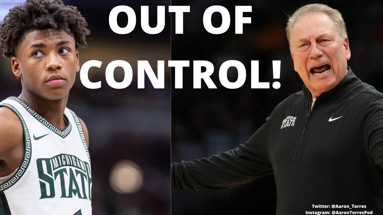 Michigan State's Jeremy Fears is a DIRTY PLAYER - WILL TOM IZZO ACTUALLY DO ANYTHING TO PUNISH HIM?