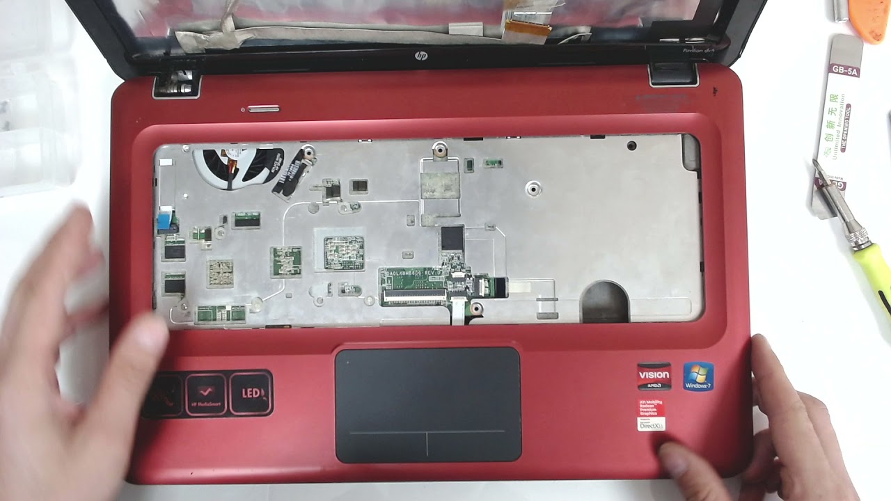 HP DV6 Disassembly