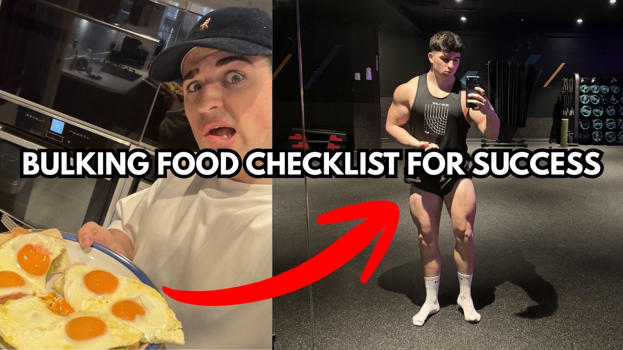 How I choose the BEST bulking meals for myself (4 step checklist)