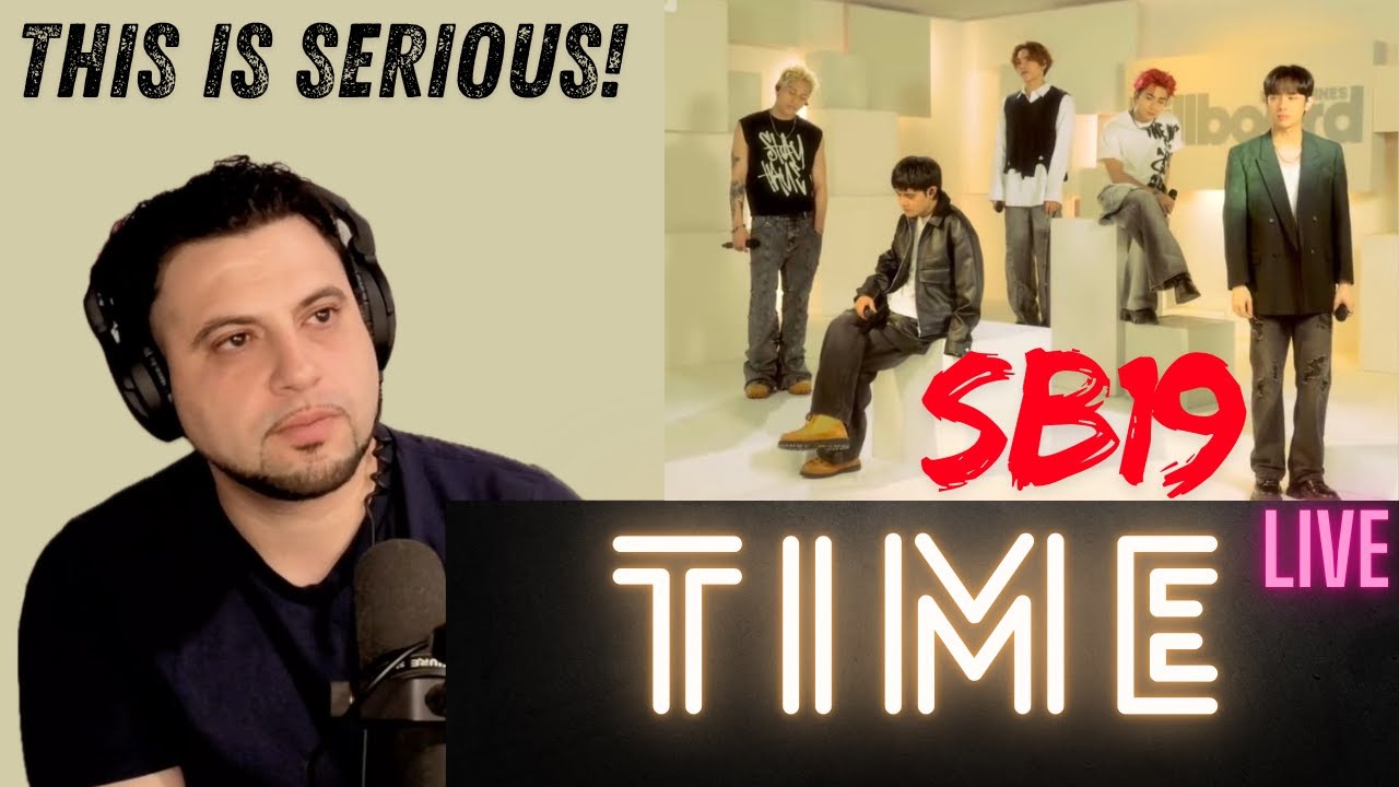 SB19 исполняет «Time» SHOCKS Вокальный тренер в прямом эфире на Billboard Philippines Studios