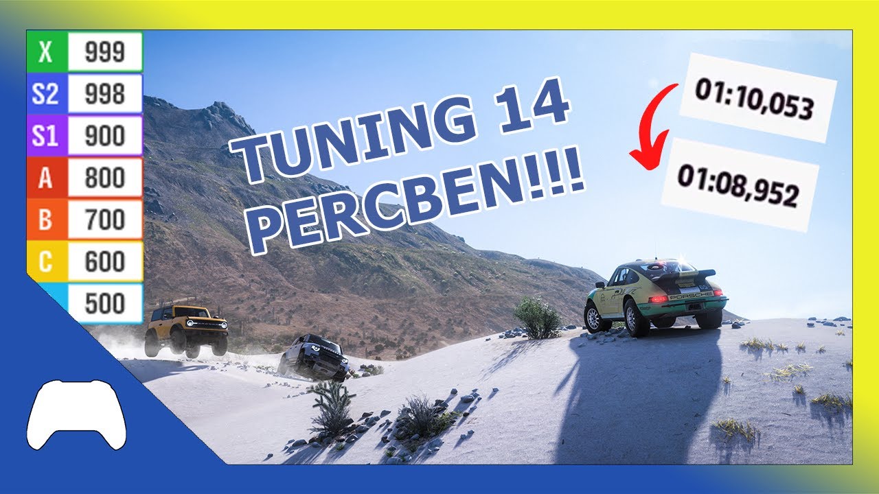 ÍGY TUNINGOLJ Forzában!!! (EGYSZERŰ) | Forza Horizon 5 Kezdőknek