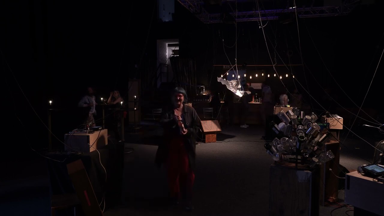 Neural Labyrinths: A Performance Installation