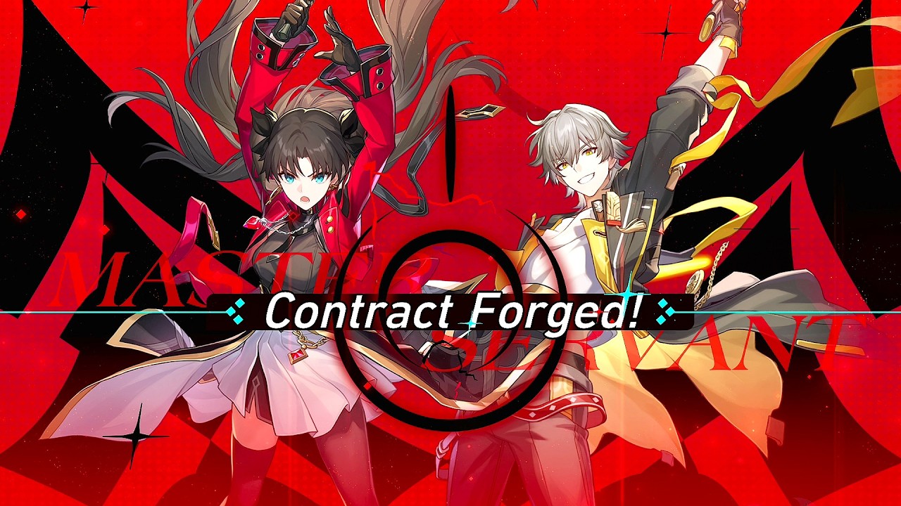 Rin Tohsaka forges contract with Trailblazer Caelus - Honkai Star Rail 4.4 x Fate Stay Night Collab