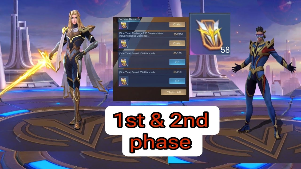 dawning star event phase 1 & 2 #mlbb #mobilelegends  #event