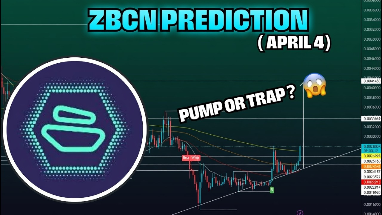 This Altcoin Could 5X in 2026 🔥 ZBCN Price Prediction 2026 | Zebec Network ( April 4 )