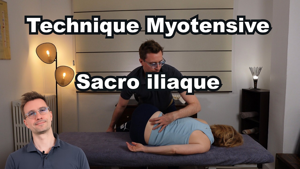Technique myotensive Sacro iliaque
