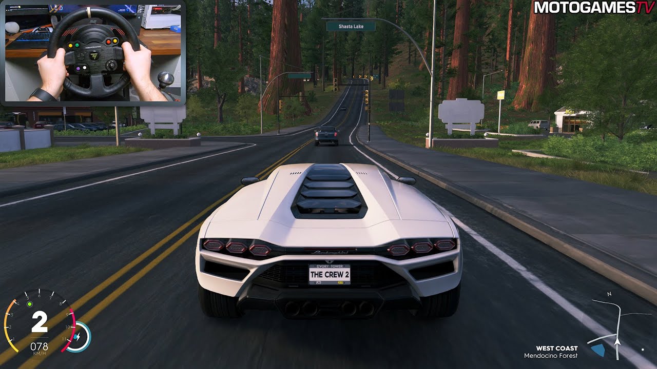 The Crew 2 - 2021 Lamborghini Countach LPI 800-4 Customization and Gameplay | Thrustmaster TS-XW