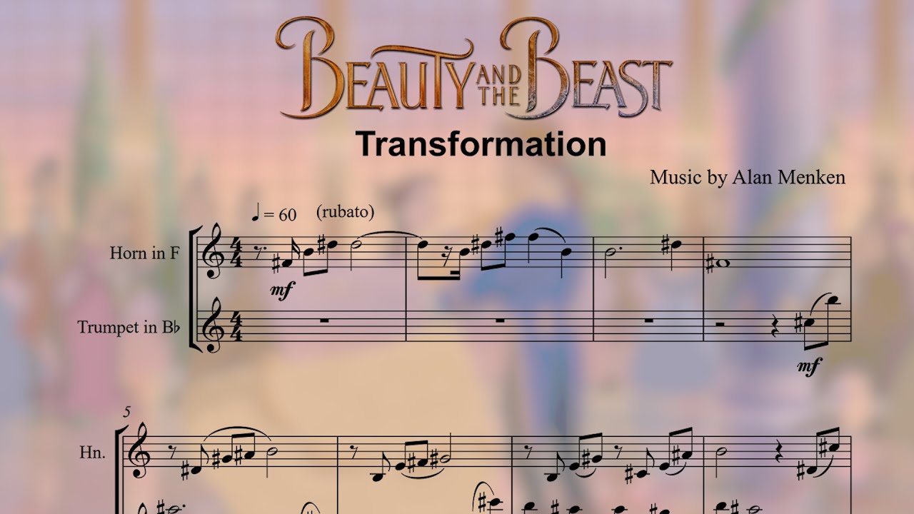 Beauty and the Beast - Transformation || Isolated Horns & Trumpets